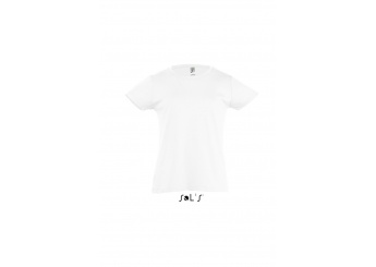 T-SHIRT DE GOLA REDONDA PARA MENINA BRANCO CHERRY