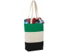 Saco de algodo Colour Block