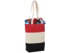 Saco de algodo Colour Block