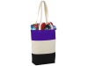Saco de algodo Colour Block