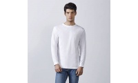 Camisola manga comprida branca homem POINTER