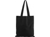 Saco Tote de algodo de 140 g/m com riscas prateadas Aylin