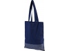 Saco Tote de algodo de 140 g/m com riscas prateadas Aylin