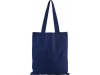 Saco Tote de algodo de 140 g/m com riscas prateadas Aylin