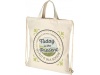 Mochila com cordes em algodo reciclado 210 g/m Pheebs