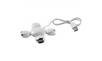 Hub USB flexvel de 4 portas Yoga