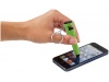 Porta-Chaves + Stylus + limpadora de ecr + suporte para smartphone Quatro