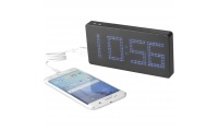 Bateria Powerbank com relgio e ecr LED PB-8000