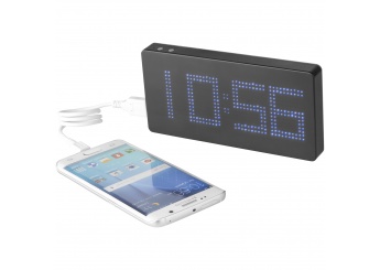 Bateria Powerbank com relgio e ecr LED PB-8000