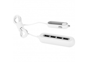 Carregador para automvel com 4 portas QC 3.0