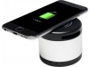 Coluna Jones metal Bluetooth com base de carregamento sem fios