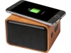 Coluna com base de carregamento sem fios Wooden