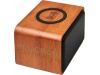 Coluna com base de carregamento sem fios Wooden