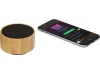 Coluna Bluetooth de bambu Cosmos
