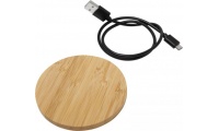 Base de carregamento sem fio de bambu Essence