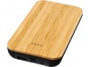 Powerbank de 6000 mAh sem fios em bambu/tecido Future