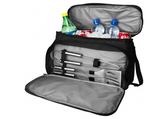 Conjunto de churrasco de 3 peas com saco trmico Dox