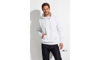 SWEAT UNISSEXO COM CAPUZ BRANCO SLAM