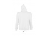 SWEAT UNISSEXO COM CAPUZ BRANCO SLAM