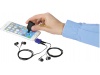 Splitter de msica + porta-chaves + caneta stylus 2 em 1
