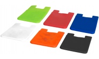 Porta-cartes de silicone fino