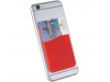 Porta-cartes de silicone fino
