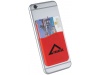 Porta-cartes de silicone fino