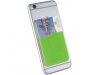 Porta-cartes de silicone fino