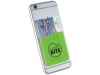 Porta-cartes de silicone fino