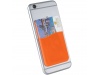 Porta-cartes de silicone fino