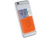 Porta-cartes de silicone fino