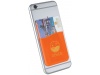 Porta-cartes de silicone fino