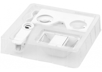 Conjunto de culos de realidade virtual com lentes 3D