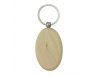 Porta-chaves oval em madeira Kendal