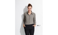 CAMISA OXFORD DE MANGA COMPRIDA PARA SENHORA EMBASSY