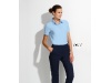 CAMISA OXFORD DE MANGA CURTA PARA SENHORA ELITE