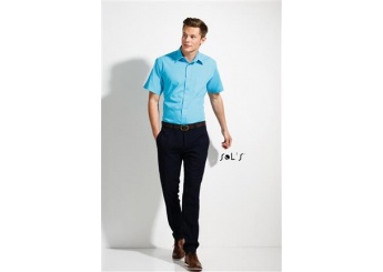 CAMISA POPELINA DE MANGA CURTA PARA HOMEM BRISTOL