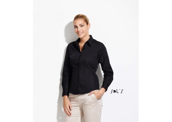 CAMISA STRETCH DE MANGA COMPRIDA PARA SENHORA EDEN