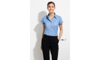 CAMISA STRETCH DE MANGA CURTA PARA SENHORA EXCESS