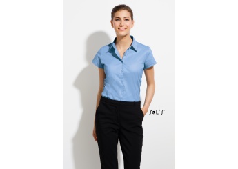 CAMISA STRETCH DE MANGA CURTA PARA SENHORA EXCESS