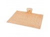 Poncho de chuva descartvel com capuz e bolso