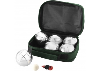 Conjunto de petanca de 6 bolas