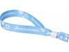 Pulseira sublimada com fecho plstico