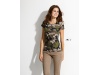 T-SHIRT DE GOLA REDONDA PARA SENHORA CAMO WOMEN
