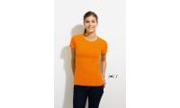 T-SHIRT DE GOLA REDONDA CORES PARA SENHORA IMPERIAL
