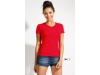 T-SHIRT COM GOLA EM V CORES PARA SENHORA LADY V