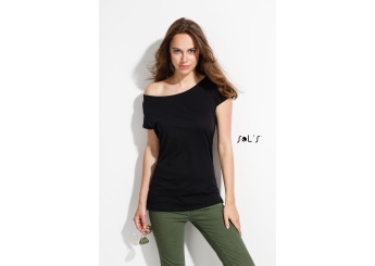 T-SHIRT COMPRIDA SENHORA COM MEIA MANGA CORES ESTILO KIMONO MARYLIN
