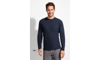 T-SHIRT DE GOLA REDONDA E MANGA COMPRIDA PARA HOMEM CORES MONARCH
