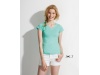 T-SHIRT COM GOLA EM V PARA SENHORA CORES MOON