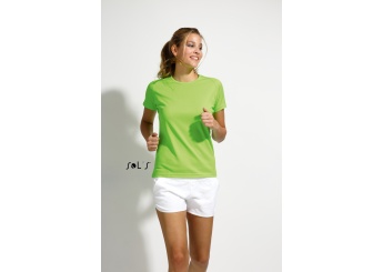 T- SHIRT COM MANGA RAGL PARA SENHORA CORES SPORTY WOMEN